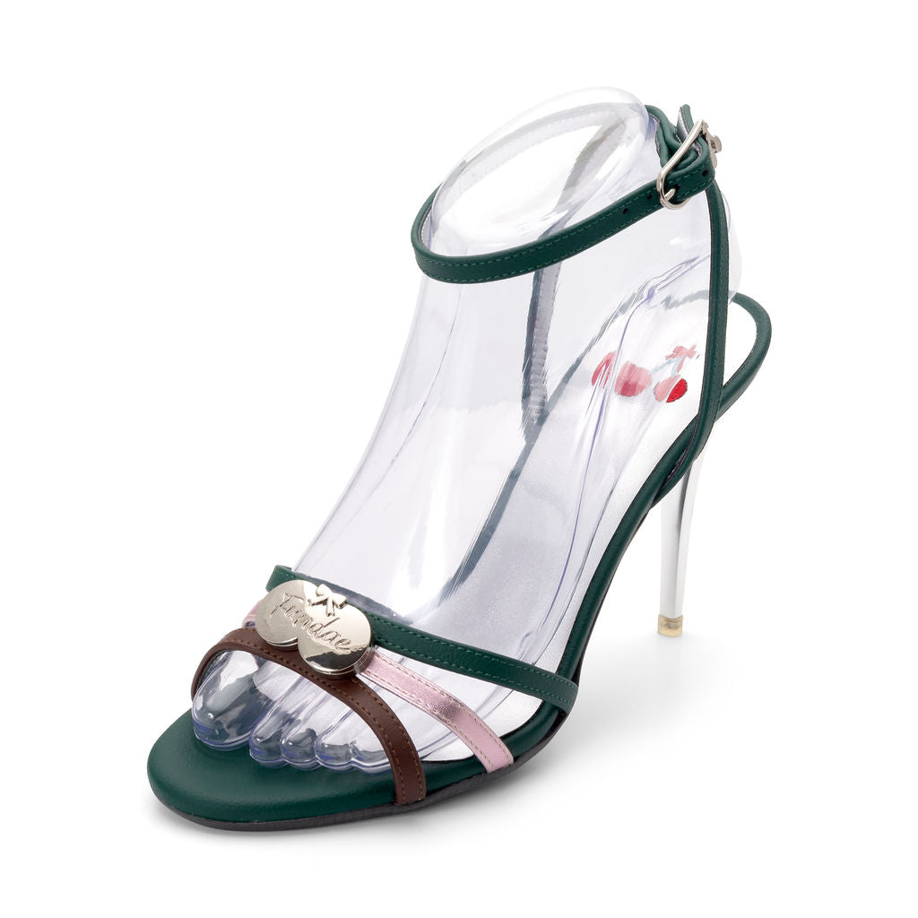 Popsandals | Wine Grapes ^ Stiletto Stick ~ Silver * à la Magnetic